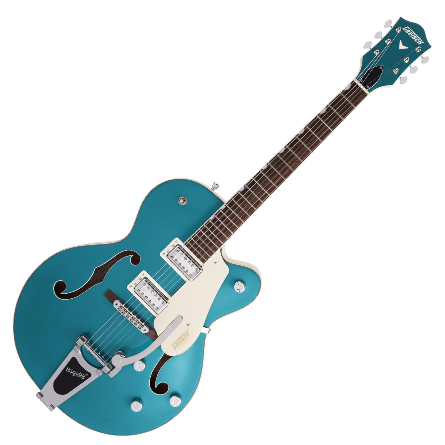 gretsch hollow body green