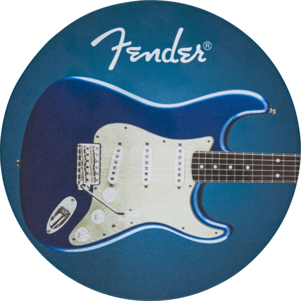 Fender Guitar Coasters Set Multi-Colour Leather