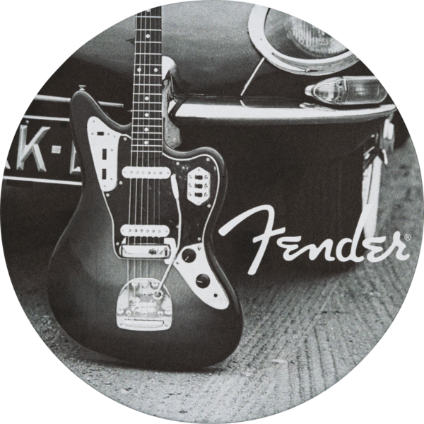 Fender Guitar Coasters Set Multi-Colour Leather