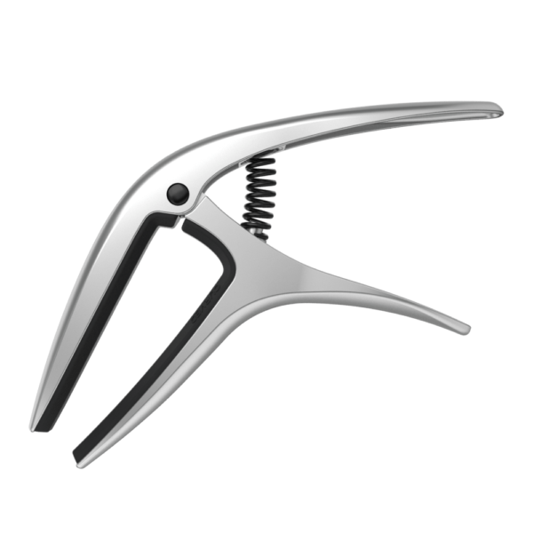 Ernie Ball Axis Universal Dual Radius Guitar Capo P09601 Silver