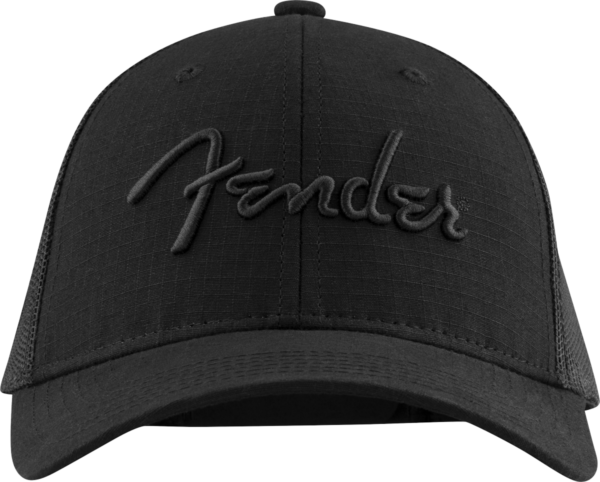 Fender Snap Back Pick Holder Hat Black