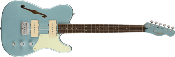 Squier Paranormal Cabronita Telecaster Thinline Ltd Edition Ice Blue Metallic