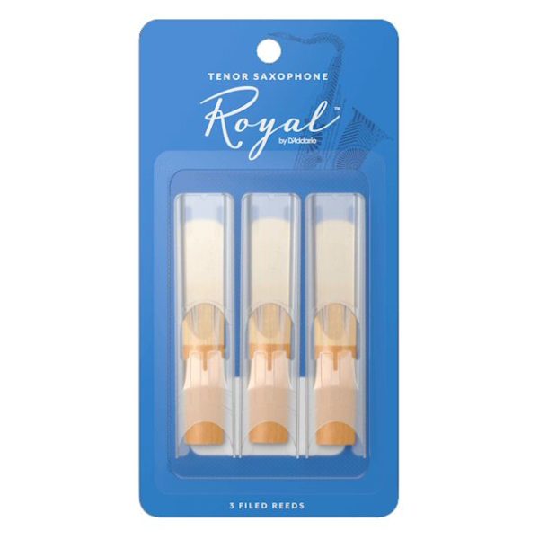 Royal by D'addario Tenor Saxophone Reeds 3-pack