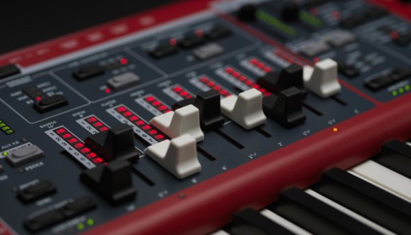 Nord Stage 4 Fader Controls