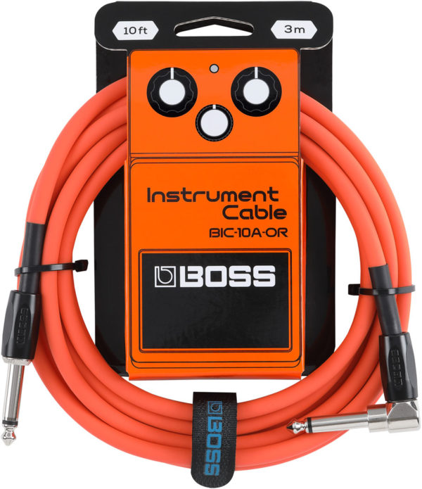 Boss BIC-10A 10ft Colourful Instrument Cables